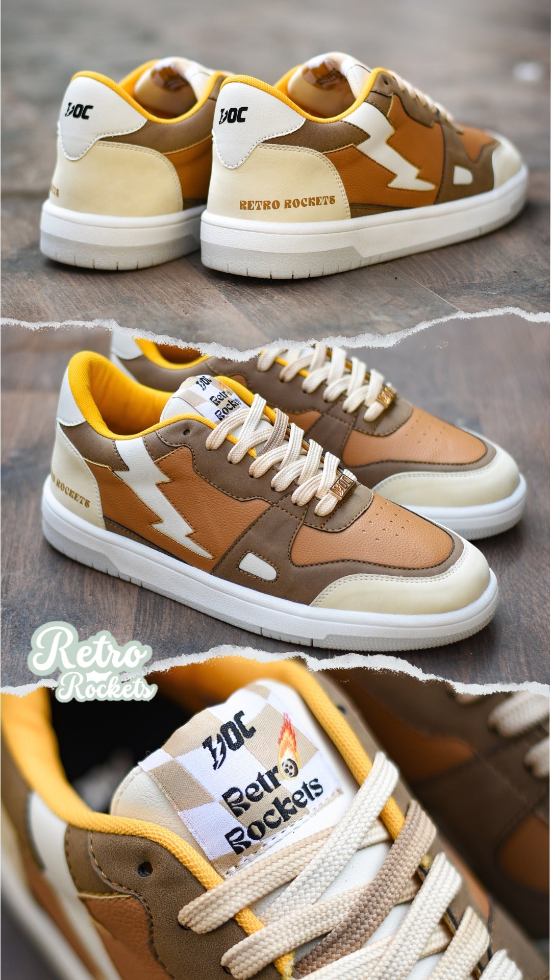 Retro Rockets LT / Tan
