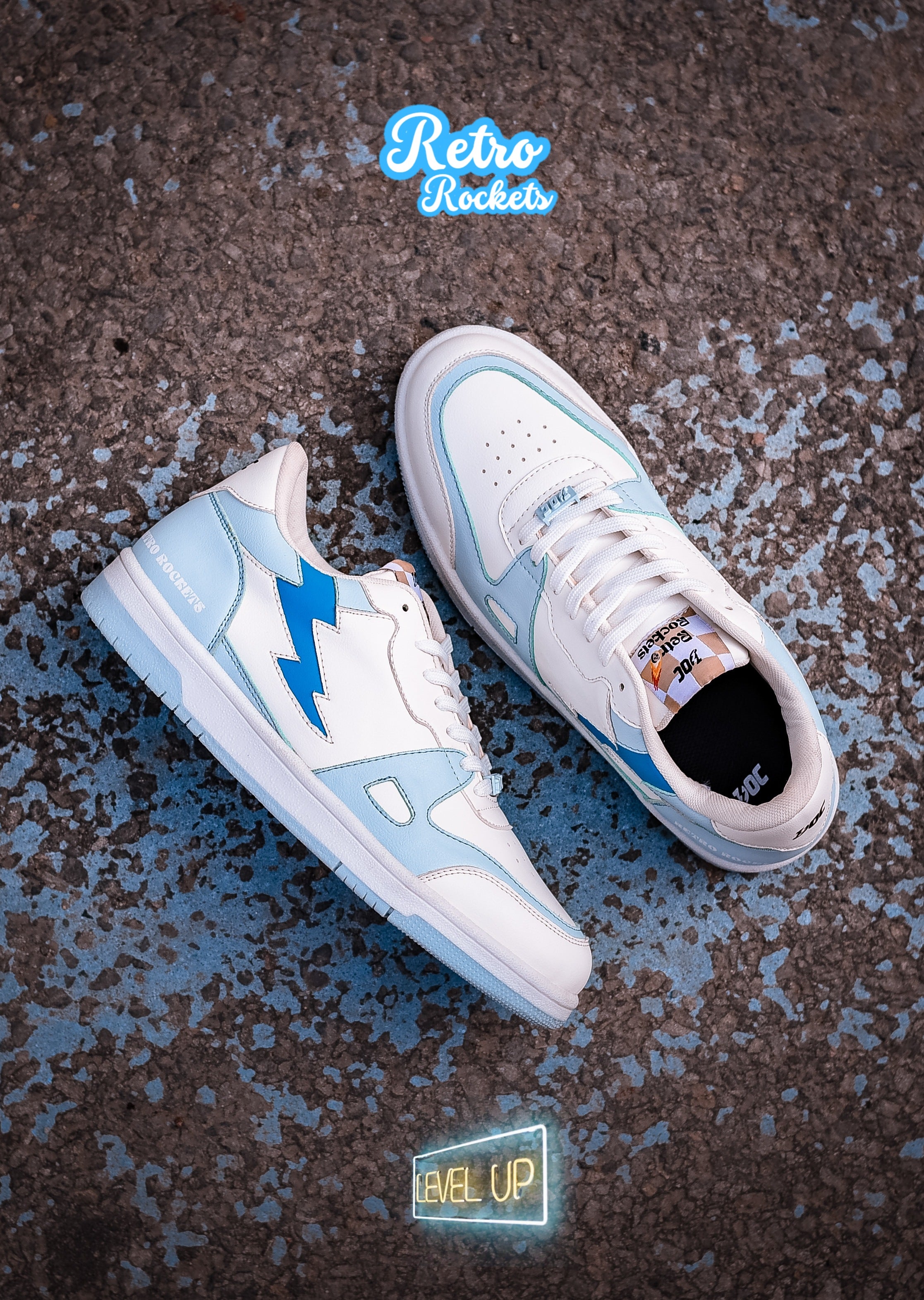 Retro Rockets LT / Ice Blue