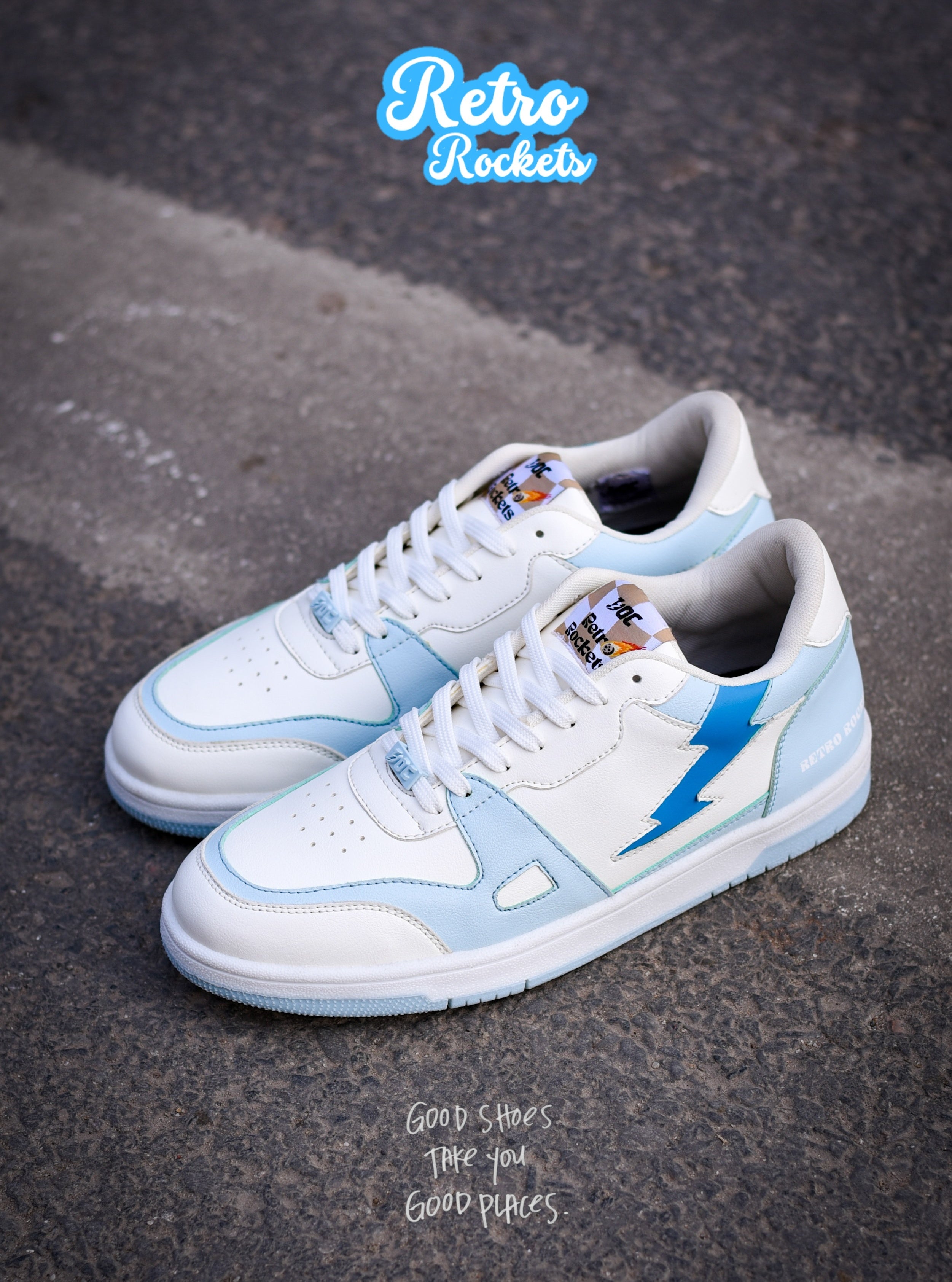 Retro Rockets LT / Ice Blue