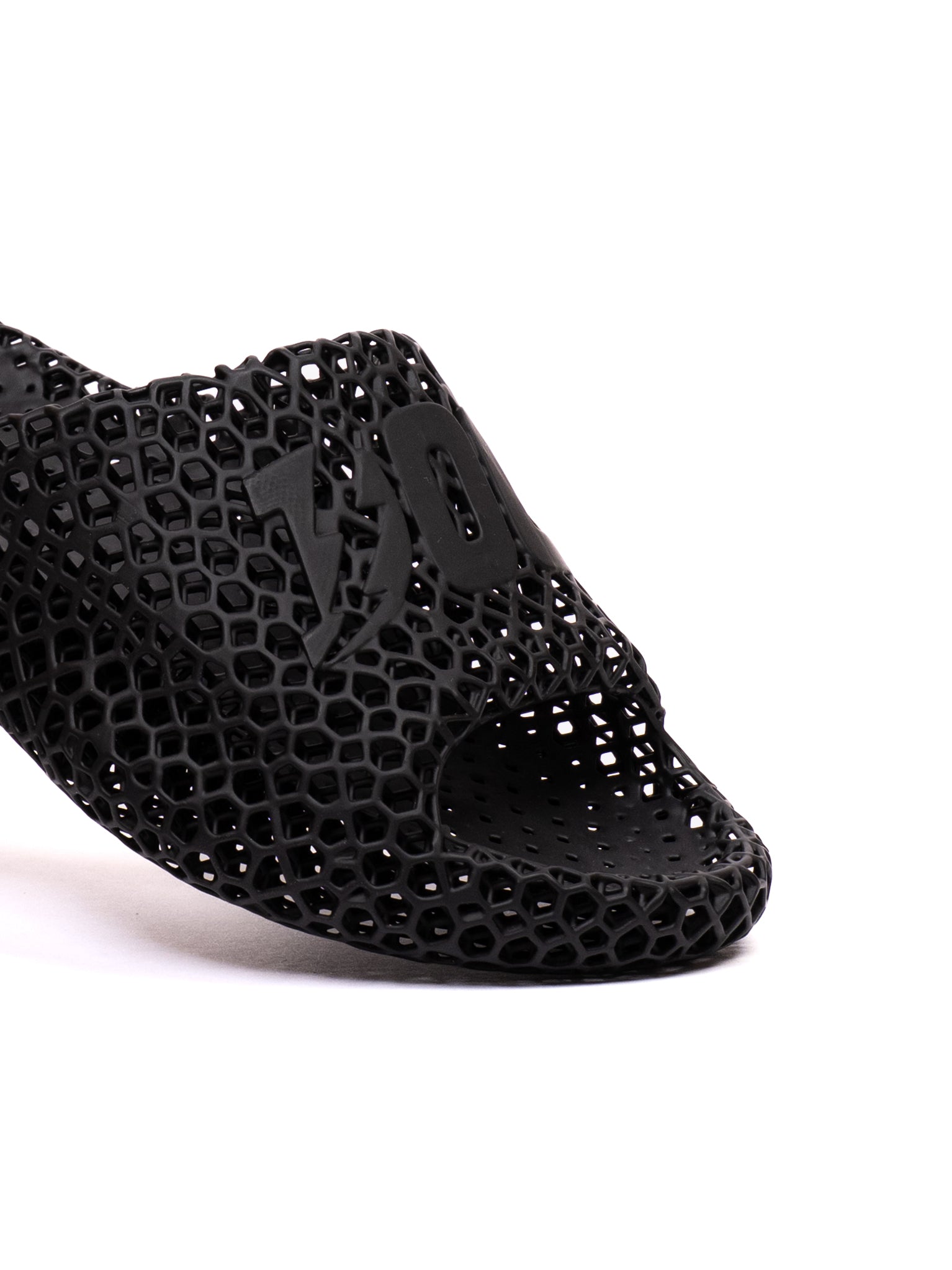 Super Pixel 3D Printed Recovery Sliders / Black