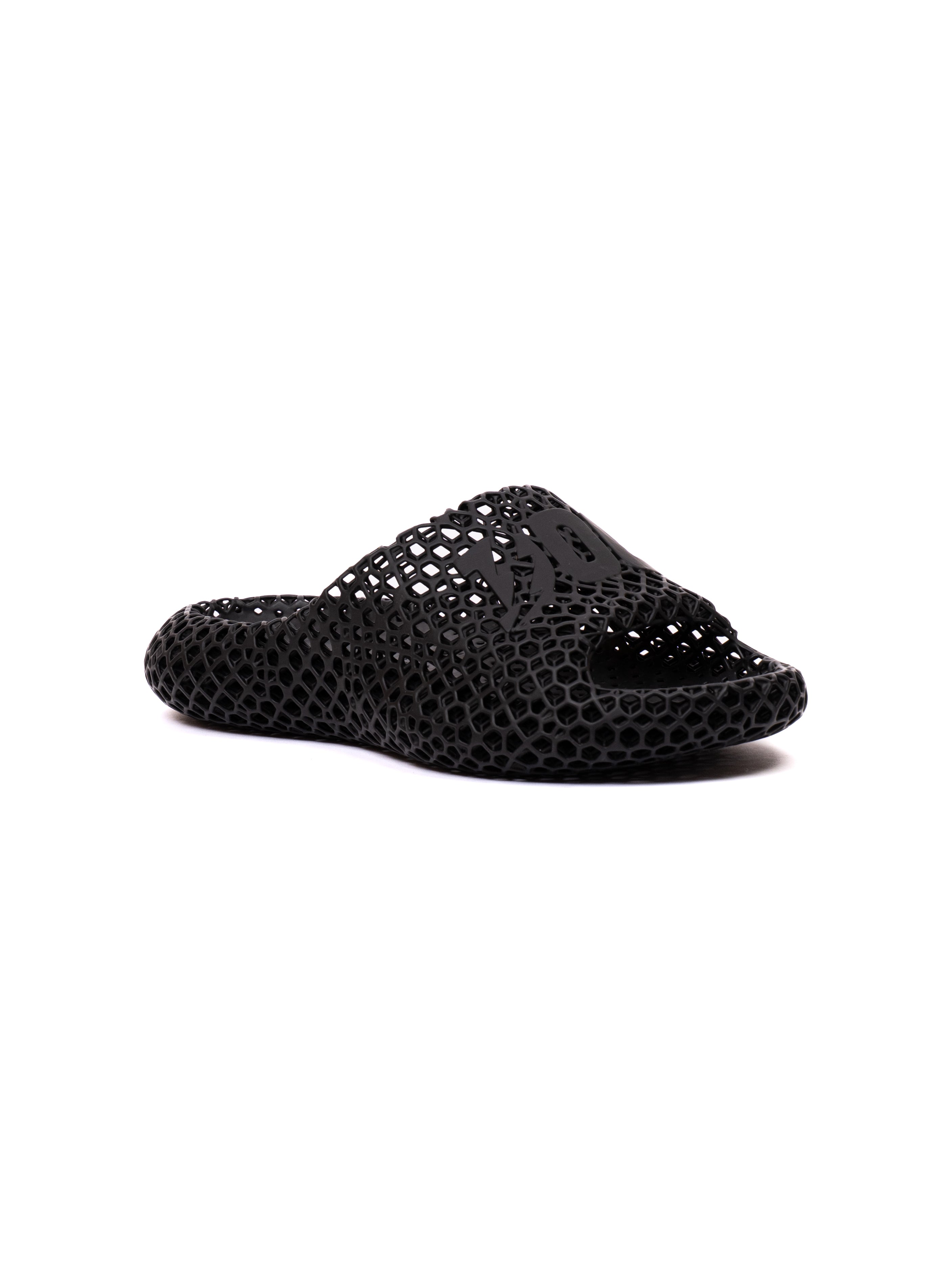 Super Pixel 3D Printed Recovery Sliders / Black